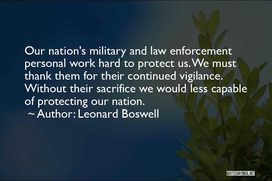 Leonard Boswell Quotes 812425