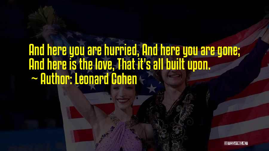 Leonard Cohen Quotes 1048126