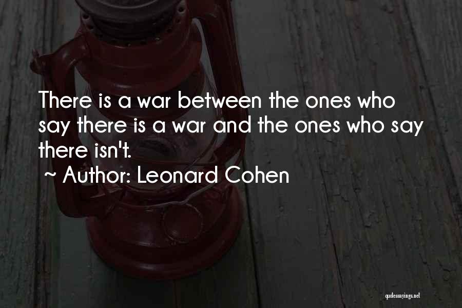 Leonard Cohen Quotes 173729