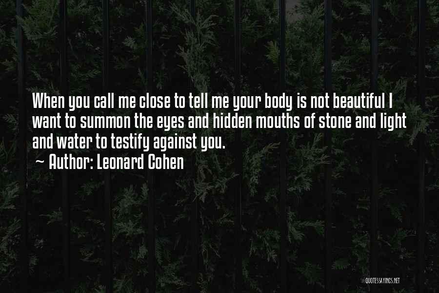 Leonard Cohen Quotes 1988339