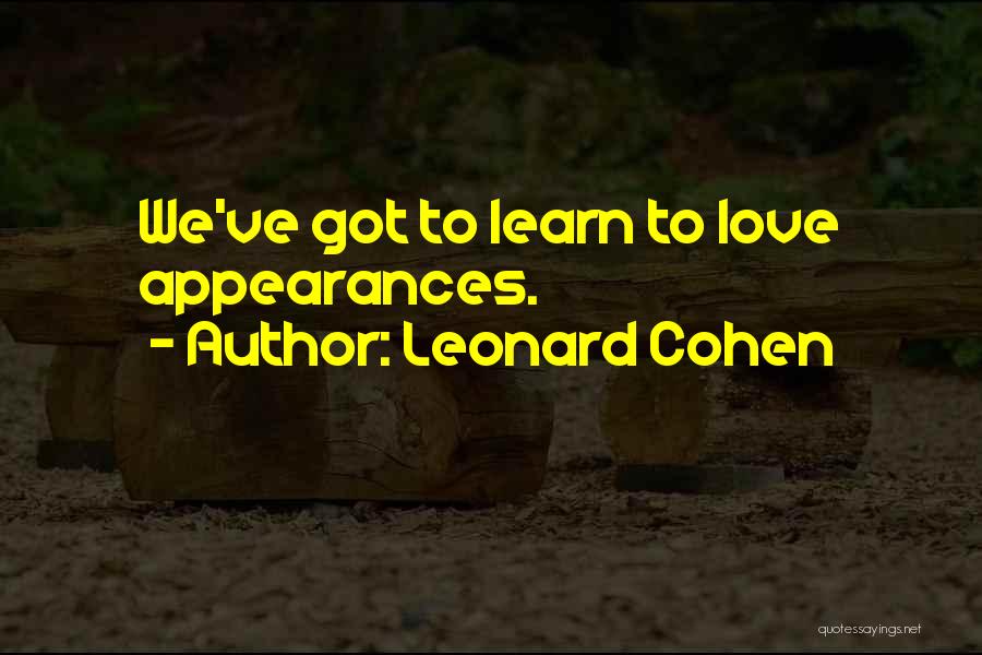 Leonard Cohen Quotes 2112926