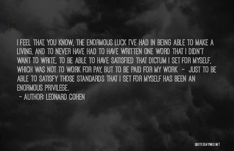 Leonard Cohen Quotes 555685