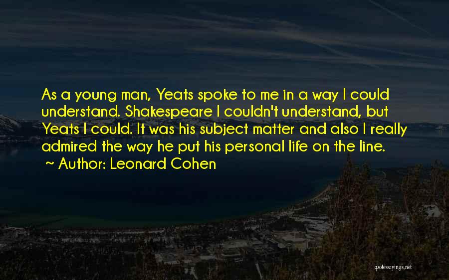 Leonard Cohen Quotes 661686