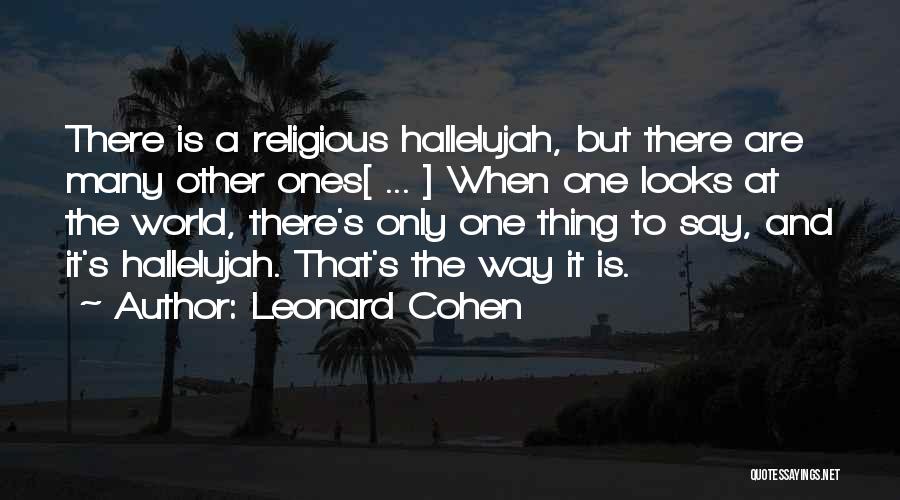 Leonard Cohen Quotes 97373