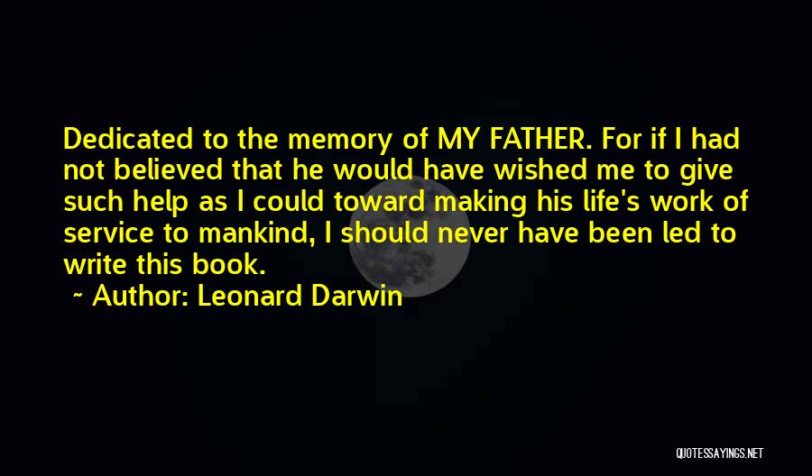 Leonard Darwin Quotes 1673709