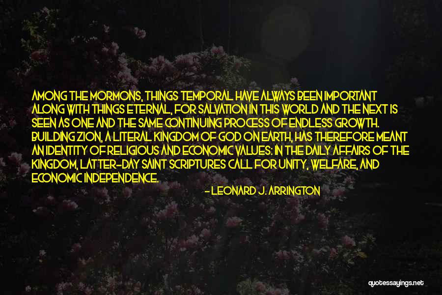 Leonard J. Arrington Quotes 2123523