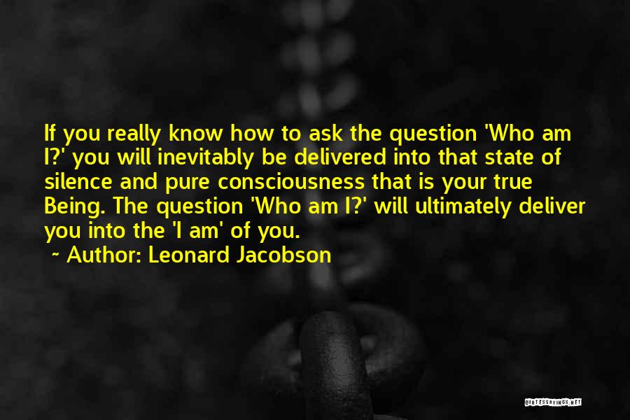 Leonard Jacobson Quotes 1686182