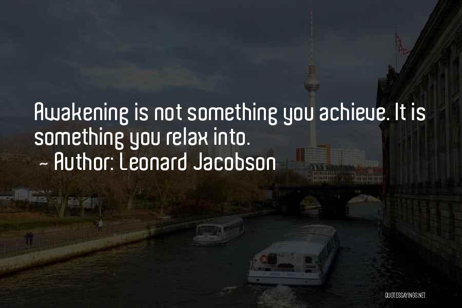 Leonard Jacobson Quotes 1998667