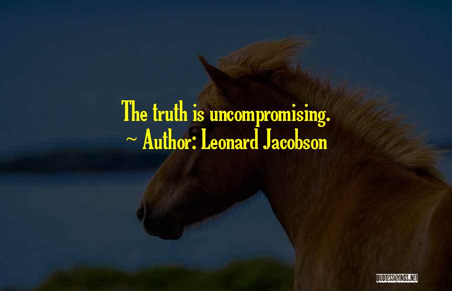 Leonard Jacobson Quotes 712080