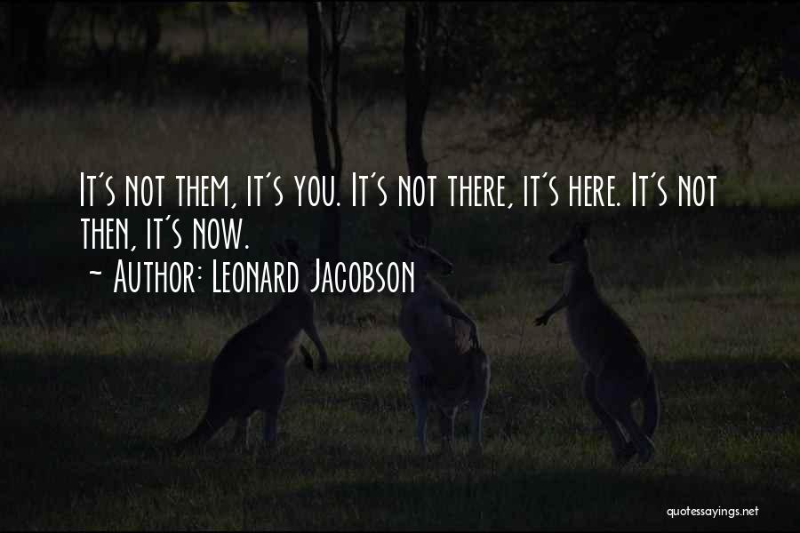 Leonard Jacobson Quotes 966423