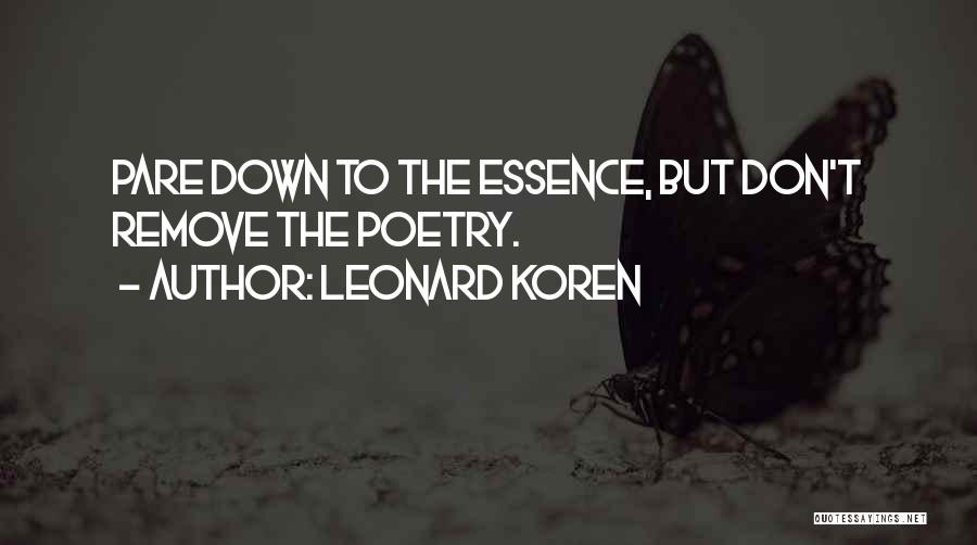 Leonard Koren Quotes 1204357