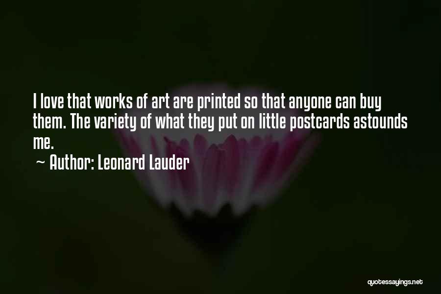 Leonard Lauder Quotes 2017826