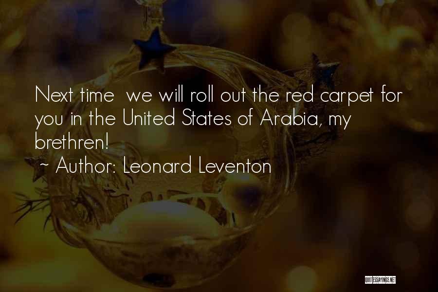 Leonard Leventon Quotes 1034933