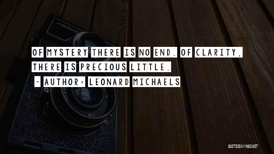 Leonard Michaels Quotes 948718