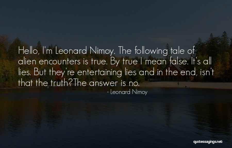 Leonard Nimoy Quotes 124037