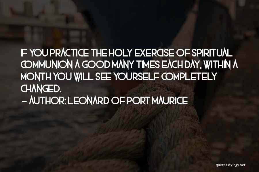 Leonard Of Port Maurice Quotes 1401832