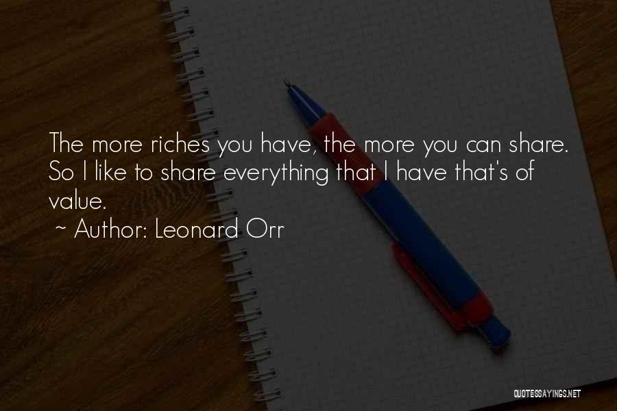 Leonard Orr Quotes 1837341