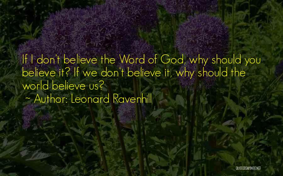 Leonard Ravenhill Quotes 1329197