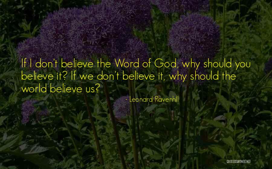 Leonard Ravenhill Quotes 1329197