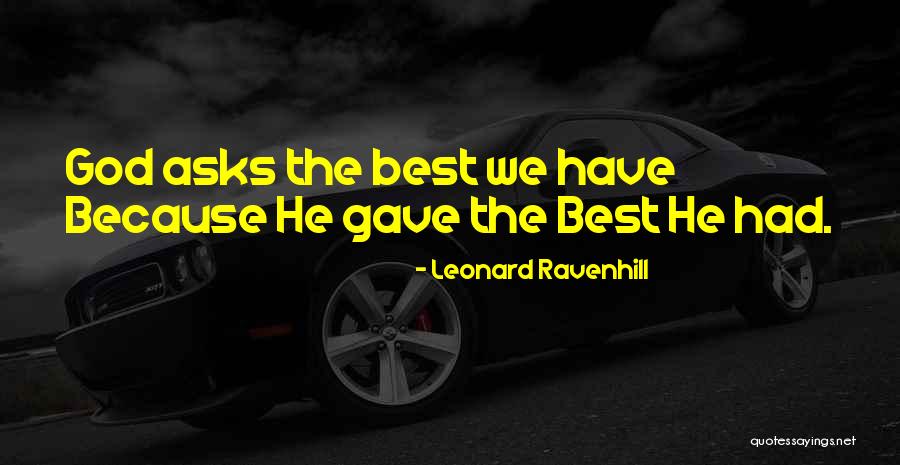 Leonard Ravenhill Quotes 2035629