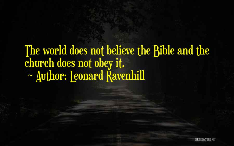 Leonard Ravenhill Quotes 2077867