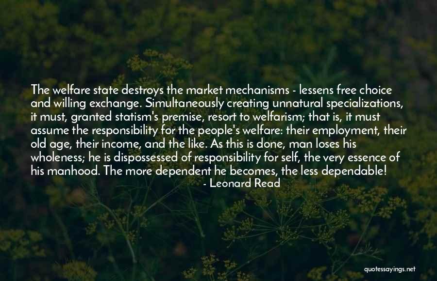 Leonard Read Quotes 1623892 Leonard Read Quotes 1623892