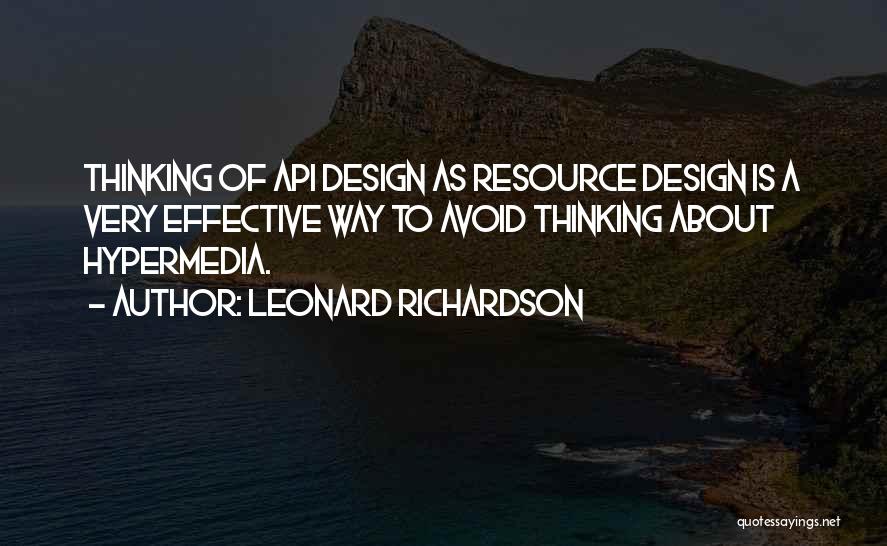 Leonard Richardson Quotes 1223891