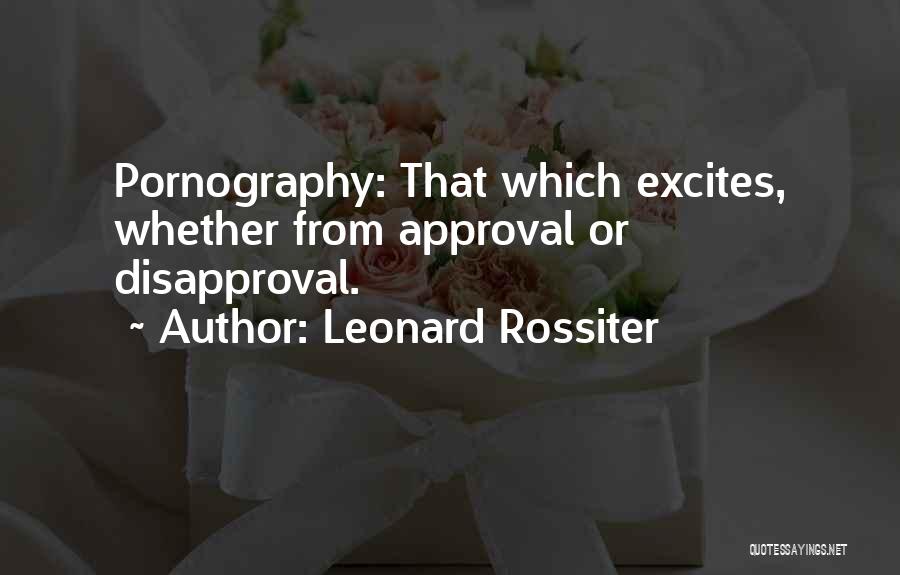 Leonard Rossiter Quotes 445369