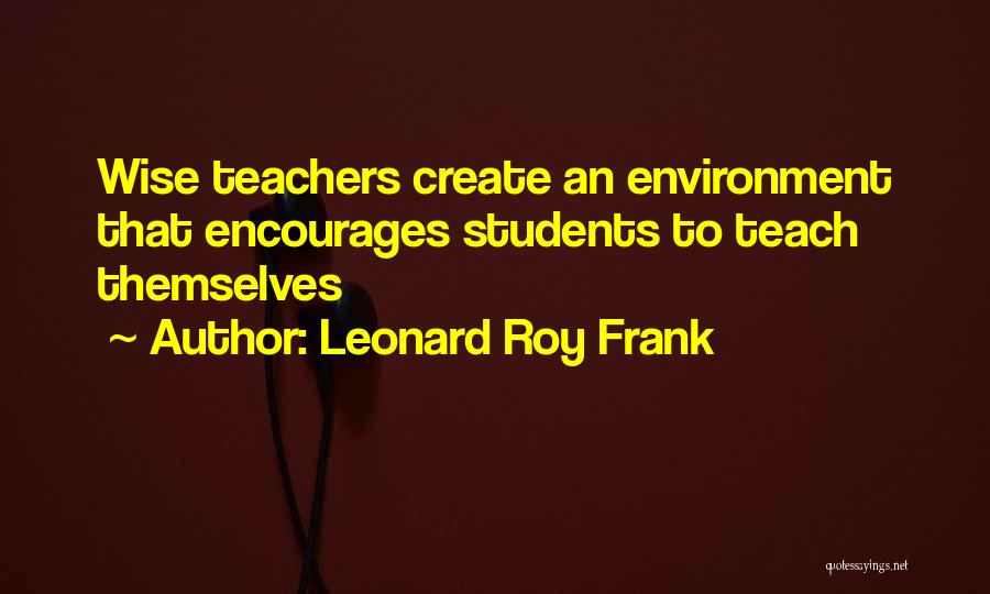 Leonard Roy Frank Quotes 188505