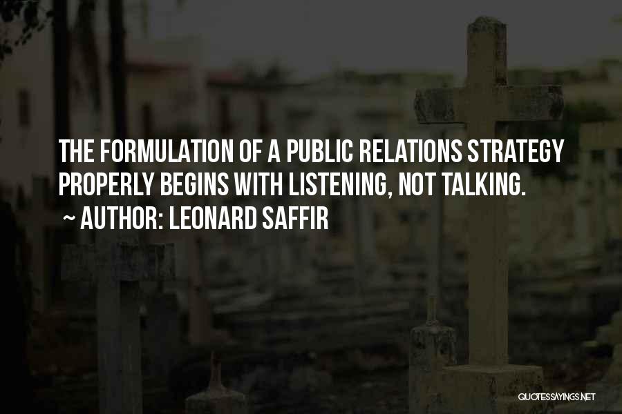Leonard Saffir Quotes 2015877