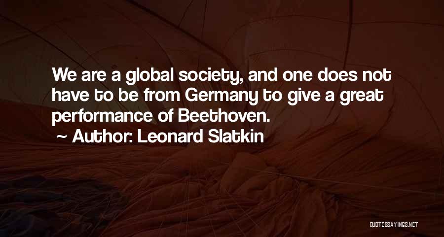 Leonard Slatkin Quotes 94057