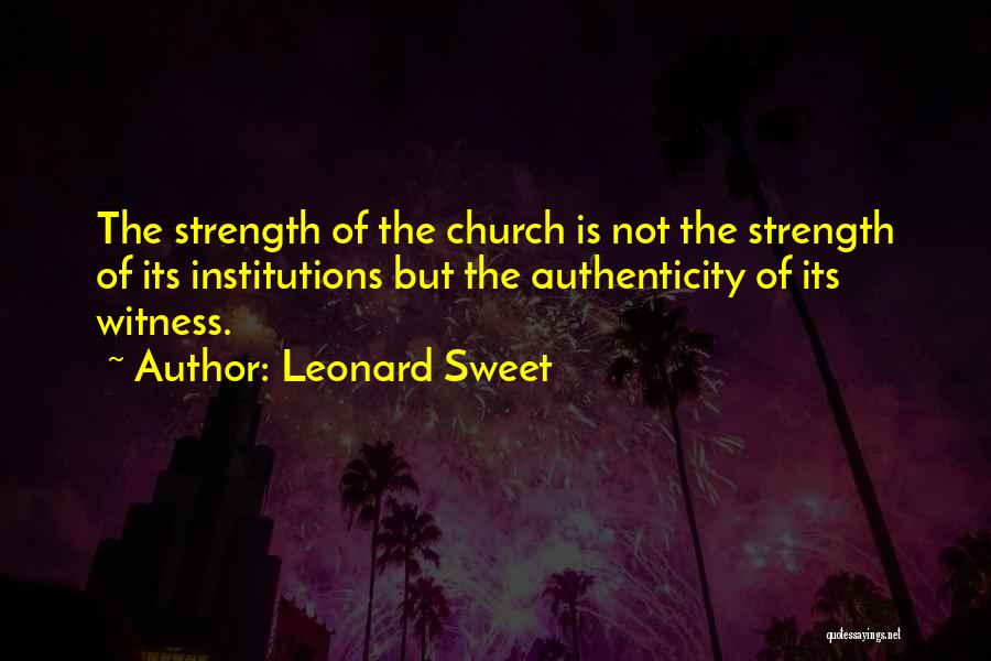 Leonard Sweet Quotes 90328