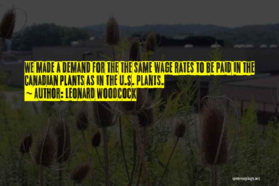 Leonard Woodcock Quotes 1506154