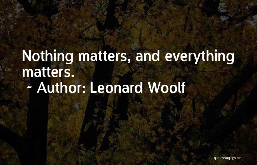 Leonard Woolf Quotes 1505460