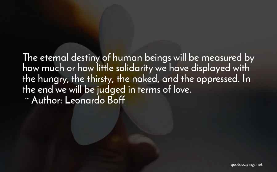 Leonardo Boff Quotes 1402008