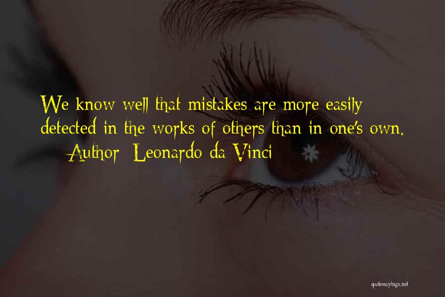 Leonardo's Quotes By Leonardo Da Vinci