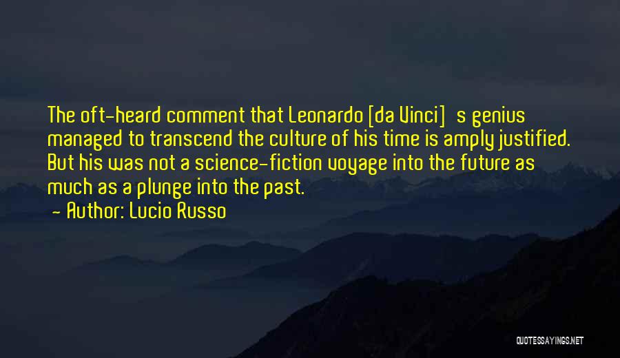 Leonardo's Quotes By Lucio Russo