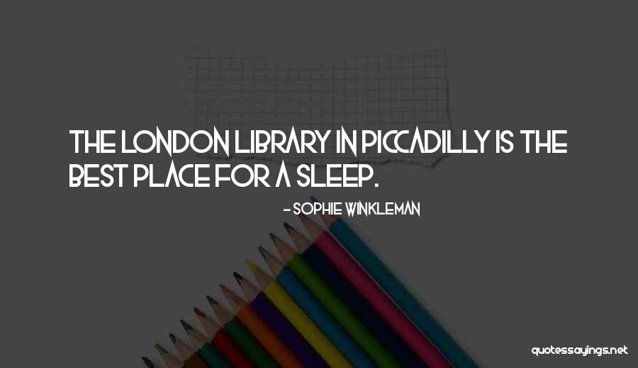 Leoncio Gonzalez Quotes By Sophie Winkleman