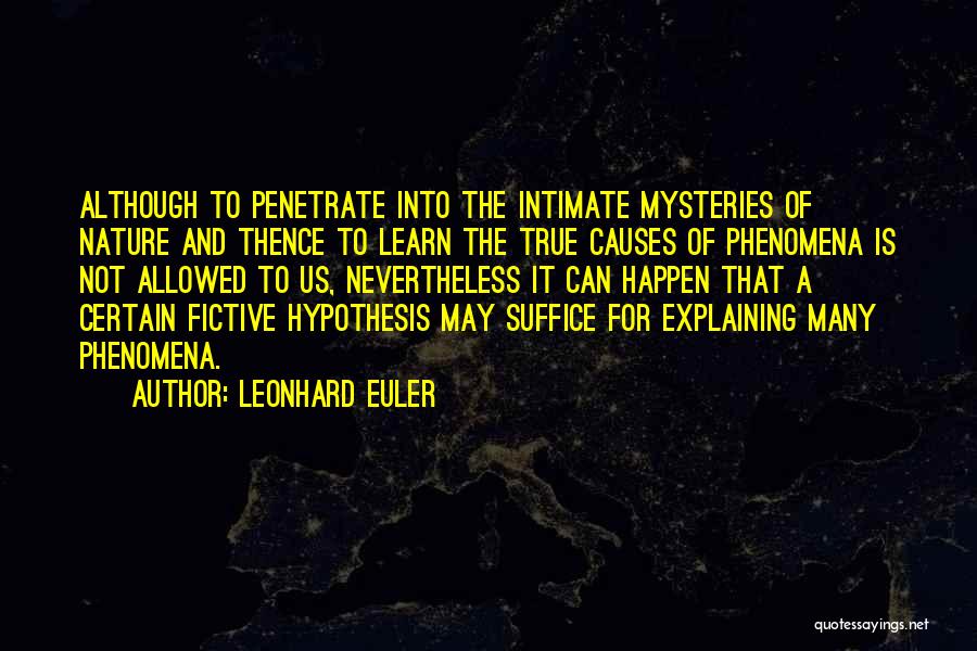 Leonhard Euler Quotes 1492957