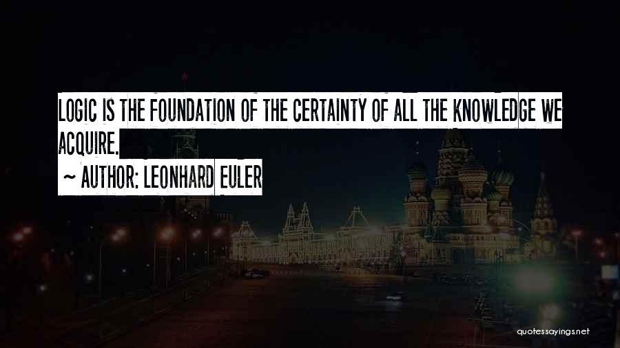 Leonhard Euler Quotes 1937562
