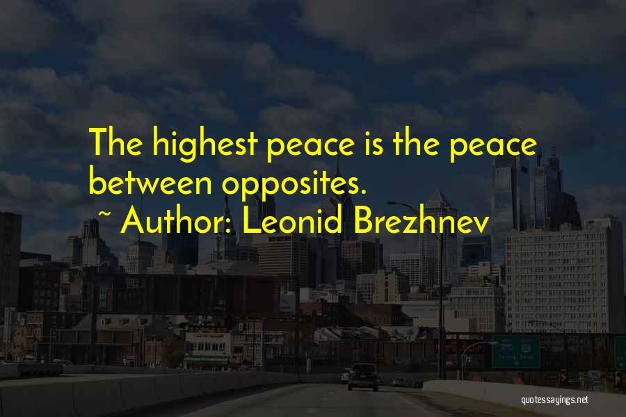 Leonid Brezhnev Quotes 1835792