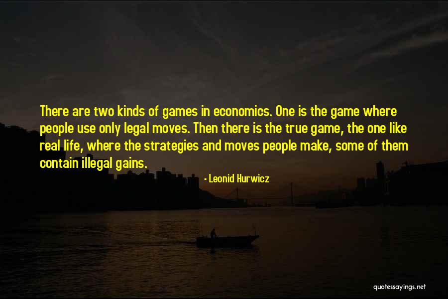 Leonid Hurwicz Quotes 1894732