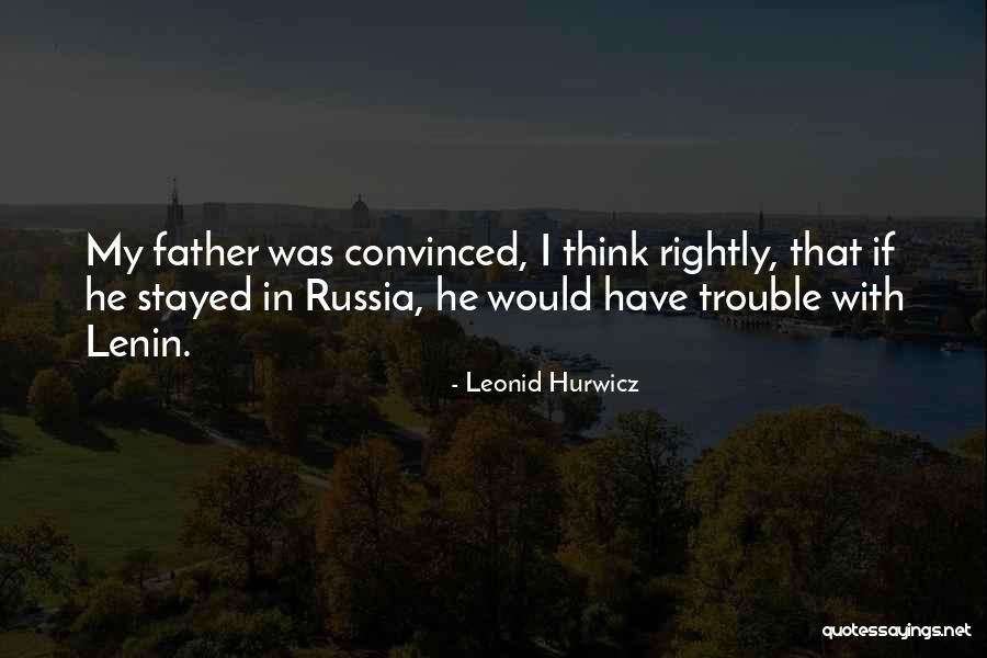 Leonid Hurwicz Quotes 830683