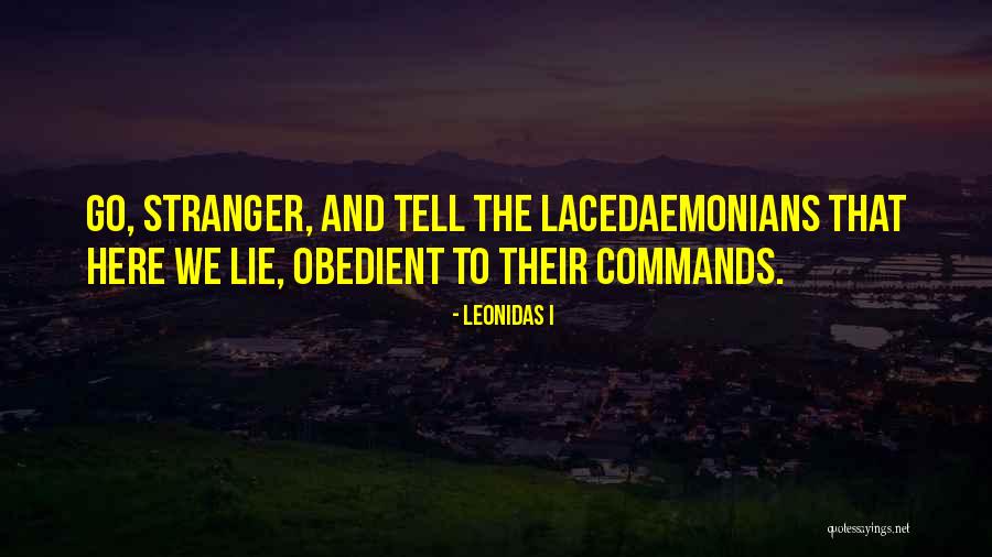 Leonidas I Quotes 95311