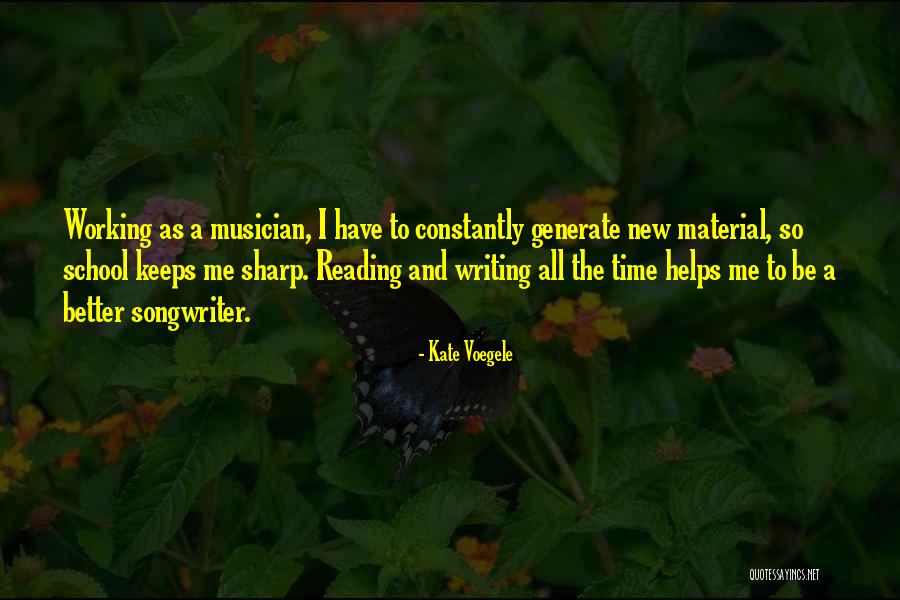Leonila De Ocampo Quotes By Kate Voegele Leonila De Ocampo Quotes By Kate Voegele