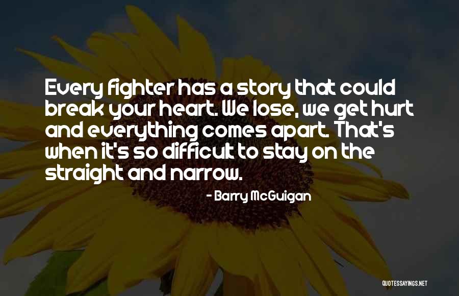 Leonor Quotes By Barry McGuigan Leonor Quotes By Barry McGuigan