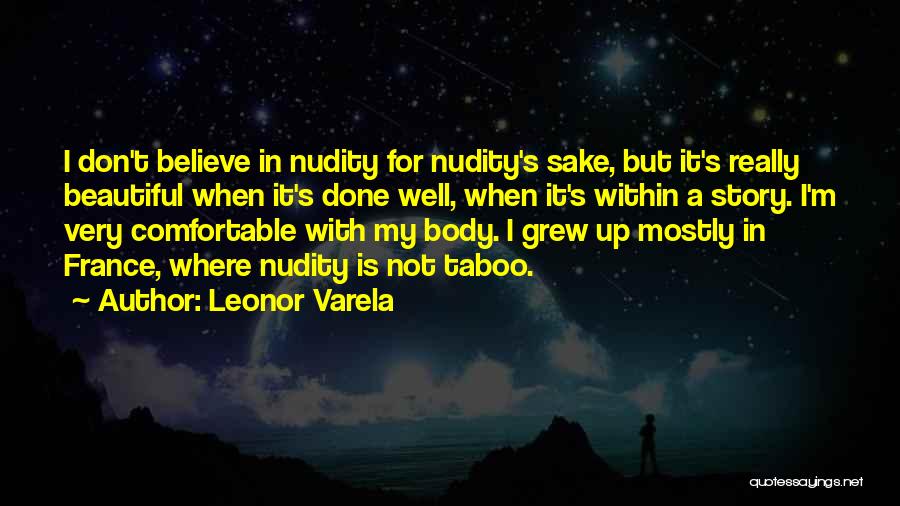 Leonor Varela Quotes 79401