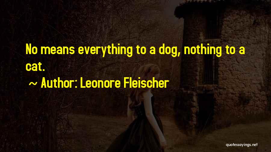 Leonore Fleischer Quotes 781169