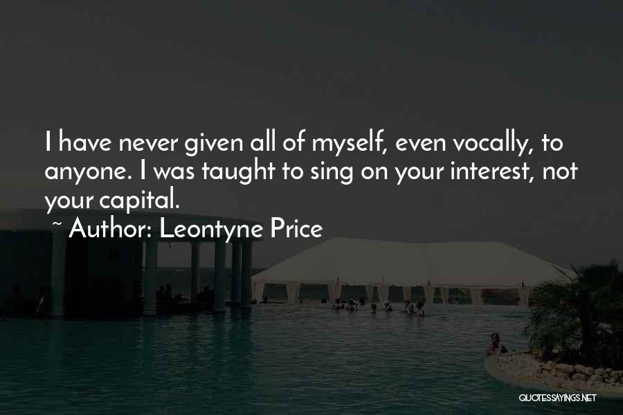 Leontyne Price Quotes 835092