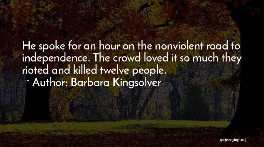 Leonus Azure Quotes By Barbara Kingsolver